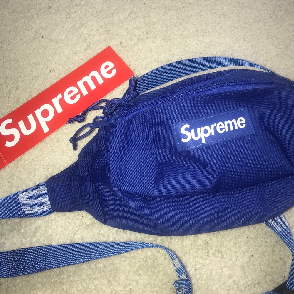 Supreme Blue Waist bag
